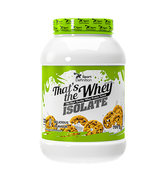 SP-DEF THATS THE WHEY ISOLATE 700g JAR COOKIES