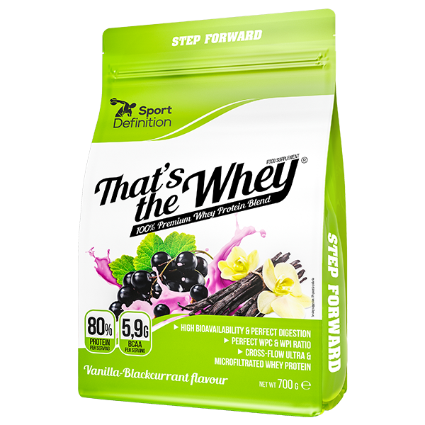 SP-DEF THATS THE WHEY   700g BLACKCURRANT VANILLA