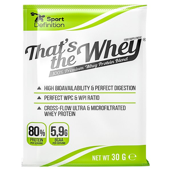 SP-DEF THATS THE WHEY 30g STRAWBERRY ICE CREA