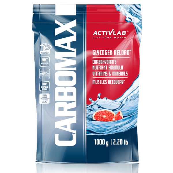 ACTIVLAB CARBOMAX ENERGY POWER 1000g BLACKCURRANT