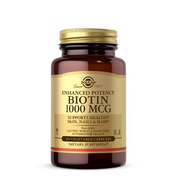 SOLGAR BIOTIN 1000mcg 100cap