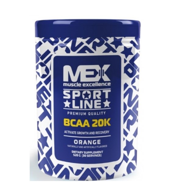 zz MEX BCAA 20K 520g JAR ORANGE