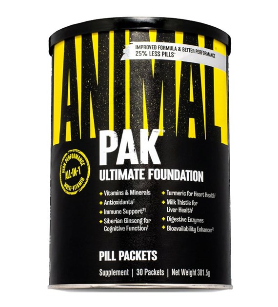 UNIVERSAL ANIMAL PAK 30sasz x cap
