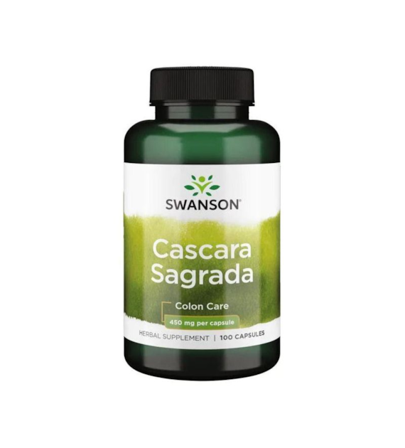 SWANSON CASCARA SAGRADA 450mg 100cap
