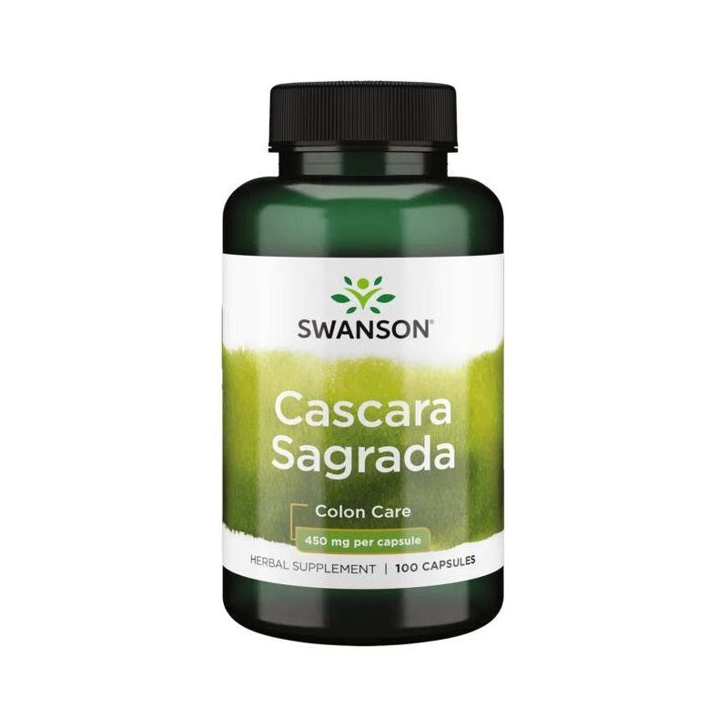 SWANSON CASCARA SAGRADA 450mg 100cap