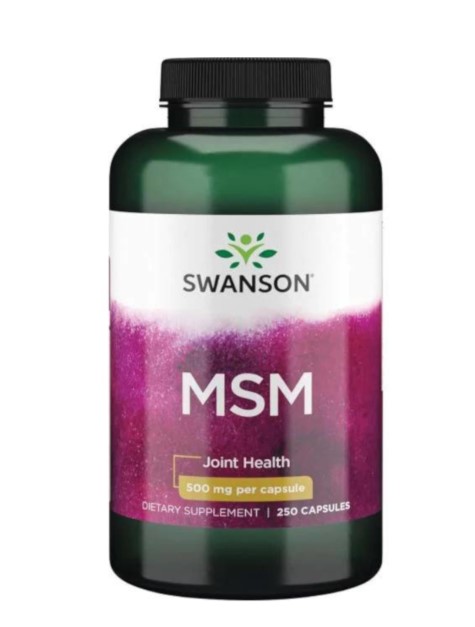 SWANSON MSM 500mg 250cap