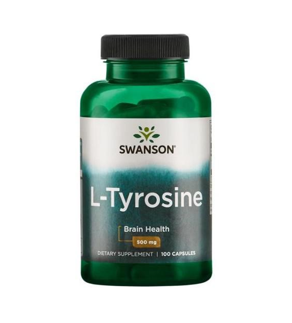 SWANSON L-TYROSINE 500mg 100cap