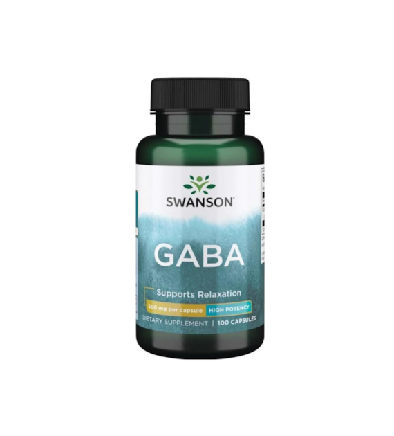 SWANSON GABA 500mg 100cap