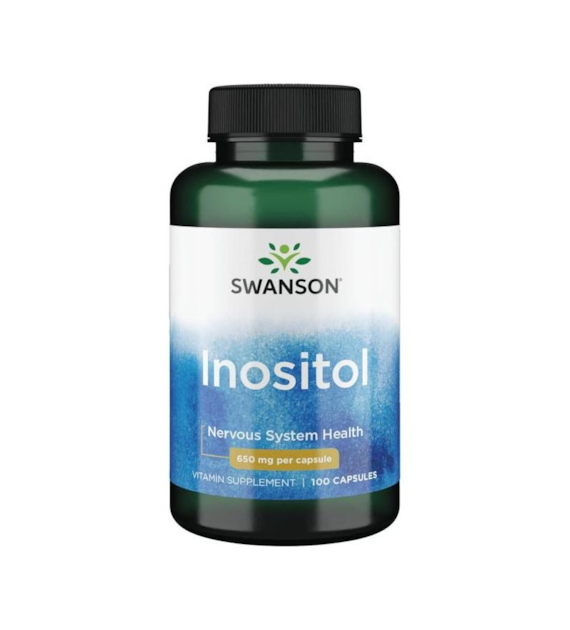 SWANSON INOSITOL 650mg 100cap