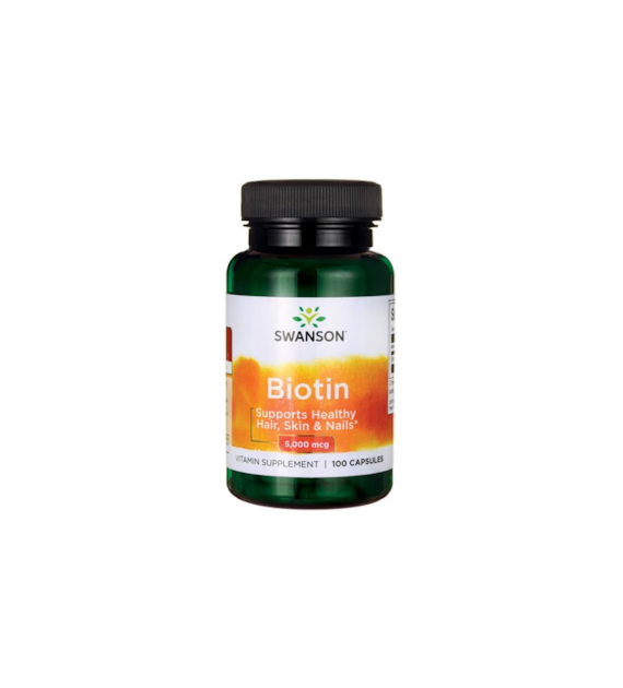 SWANSON BIOTIN 5mg 100cap