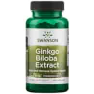 SWANSON GINKGO BILOBA EXTRACT 60mg 120cap