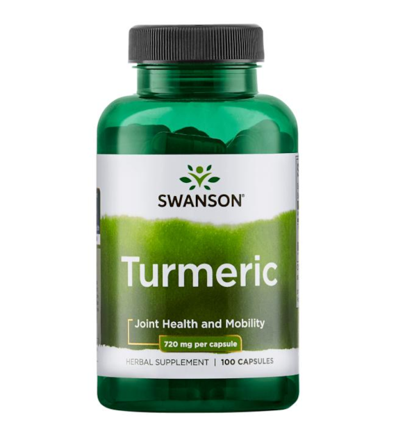 SWANSON TURMERIC 720mg 100cap