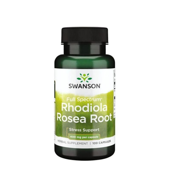 SWANSON RHODIOLA ROSEA ROOT 400mg 100cap