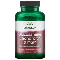SWANSON GLUCOSAMINE, CHONDROITIN & MSM 120tab