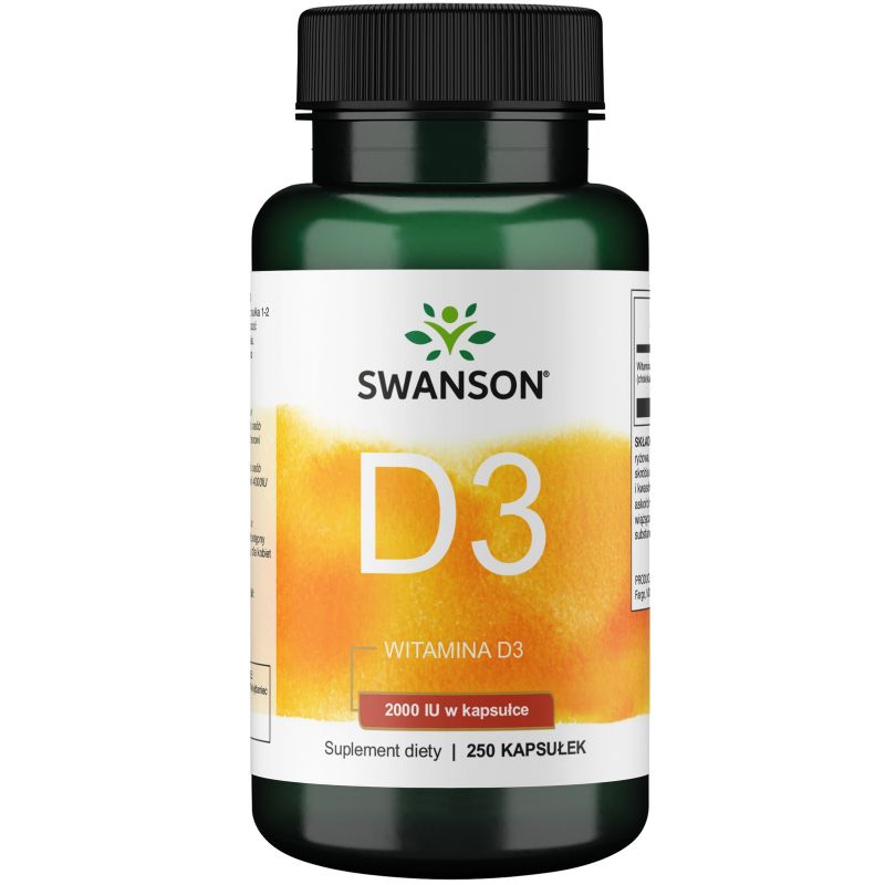 SWANSON VITAMIN D3 2000 IU 250cap