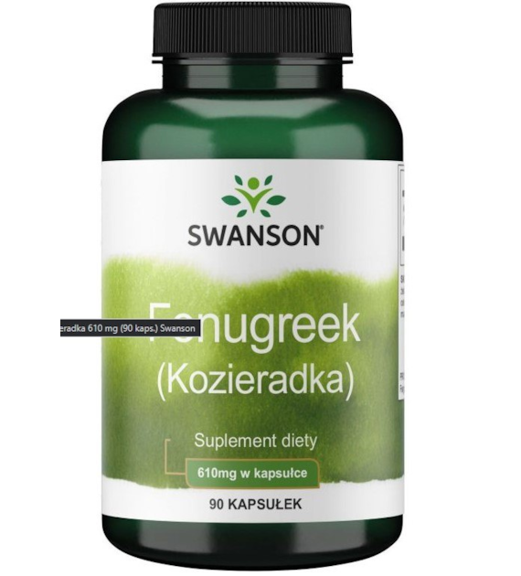 SWANSON FENUGREEK SEED 610mg 90cap