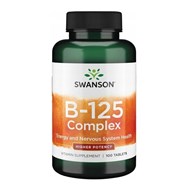 SWANSON VITAMIN B-125 COMPLEX 100tab