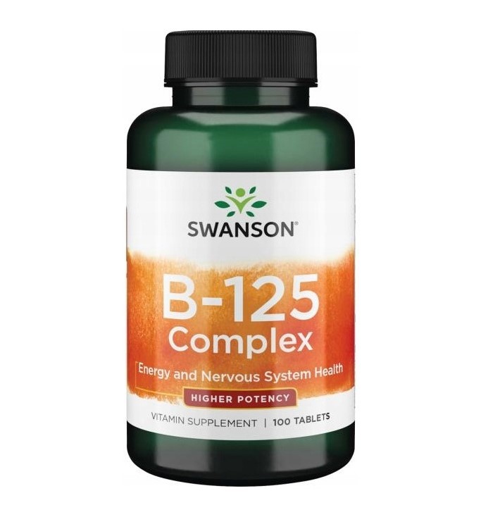 SWANSON VITAMIN B-125 COMPLEX 100tab