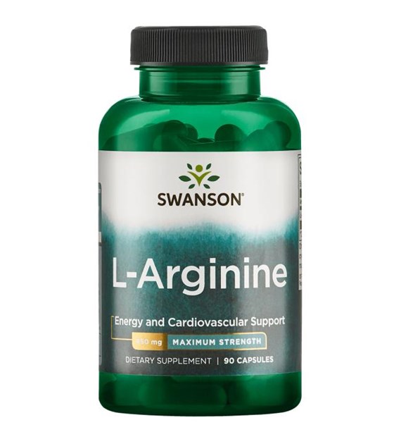 SWANSON L-ARGININE FORTE 850mg 90cap