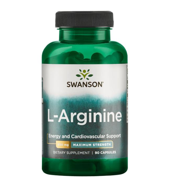 SWANSON L-ARGININE FORTE 850mg 90cap