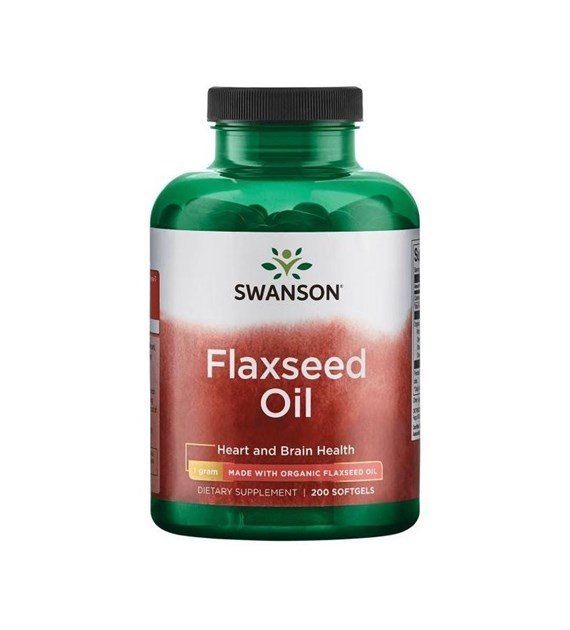 SWANSON EFAS FLAXSEED OIL 200cap