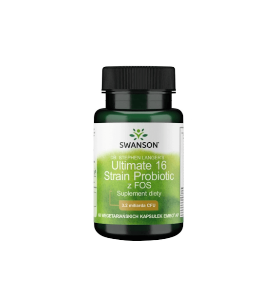 SWANSON ULTIMATE 16 STRAIN PROBIOTIC 60cap