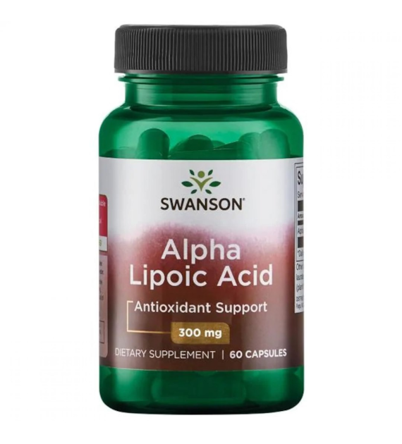 SWANSON ALPHA LIPOLIC ACID 300mg 60cap