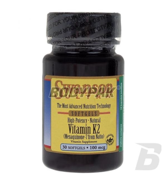 SWANSON NATURAL VITAMIN K2 100mcg 30cap