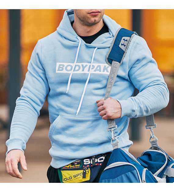 BODYPAK HOODIE BLUE MAN - M