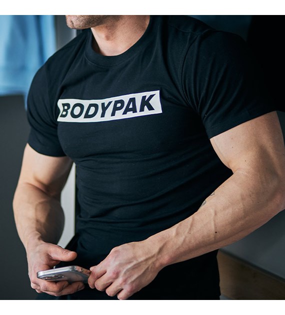 BODYPAK T-SHIRT BLACK MAN - M