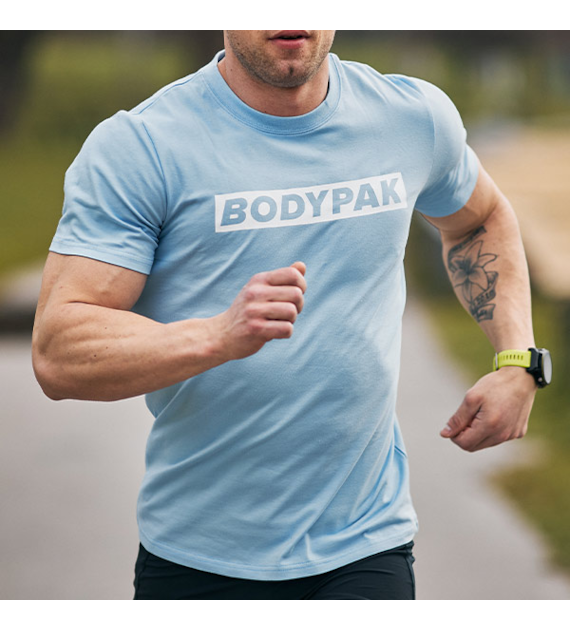 BODYPAK T-SHIRT BLUE MAN - XXL