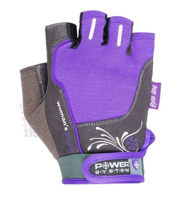 zz POWER SYSTEM RĘKAWICE WOMAN'S POWER 2570 PURPLE