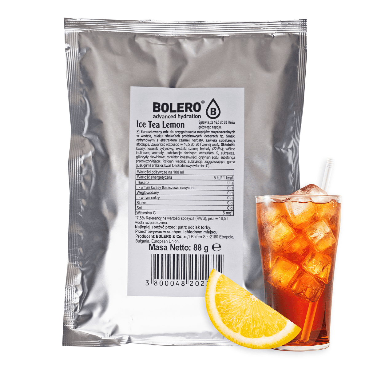 BOLERO ICE TEA LEMON 88g