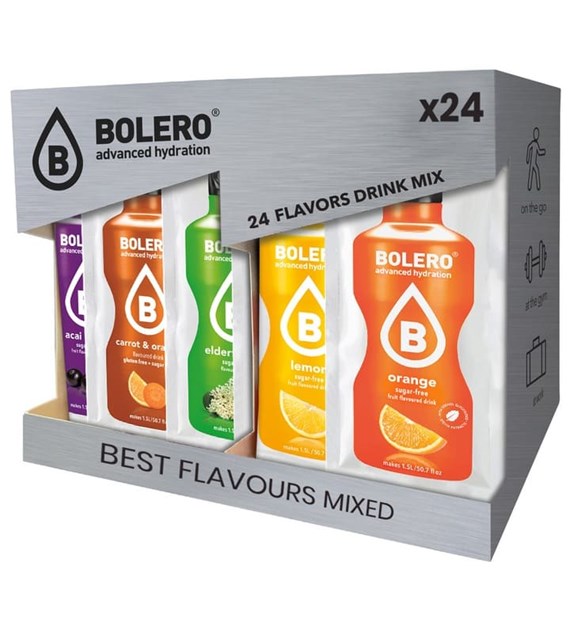 BOLERO 24 FLAVOURS 9g MIX