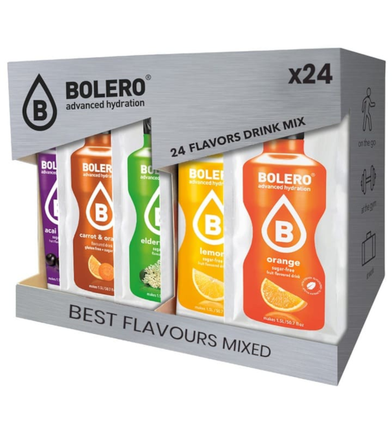 BOLERO 24 FLAVOURS 9g MIX