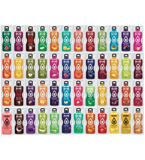 BOLERO 48 FLAVOURS 9g MIX