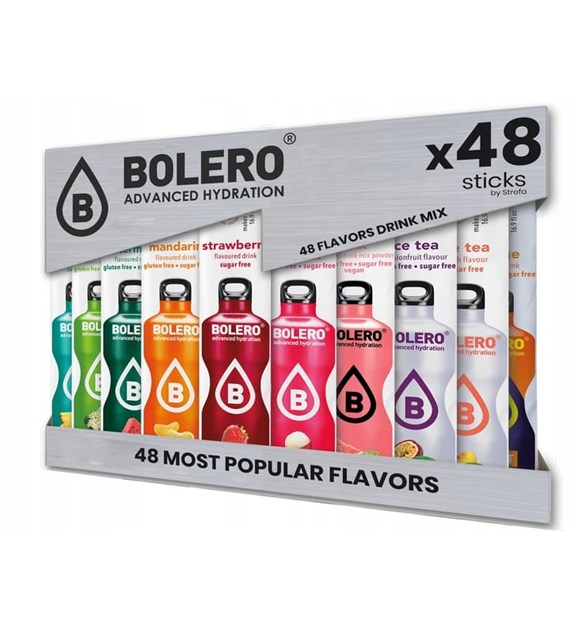 BOLERO 48 FLAVOURS 3g MIX