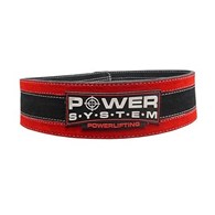 POWER SYSTEM PAS SKÓRA STRONGLIFT 3840 RED - L/XL