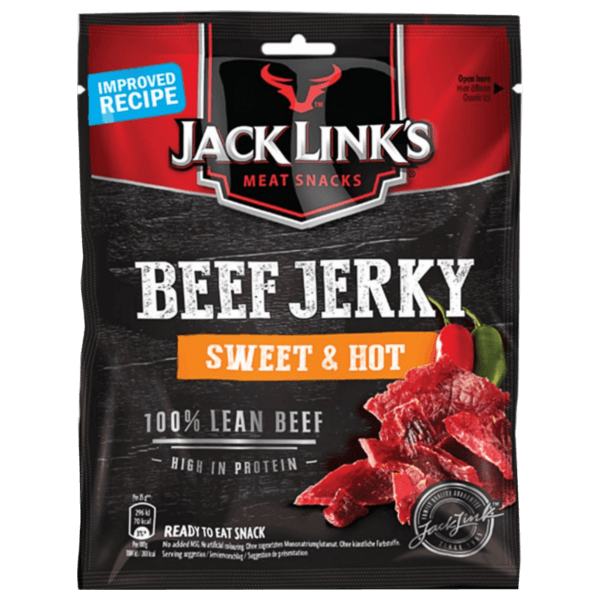 JACK LINK'S BEEF JERKY 25g SWEET-HOT