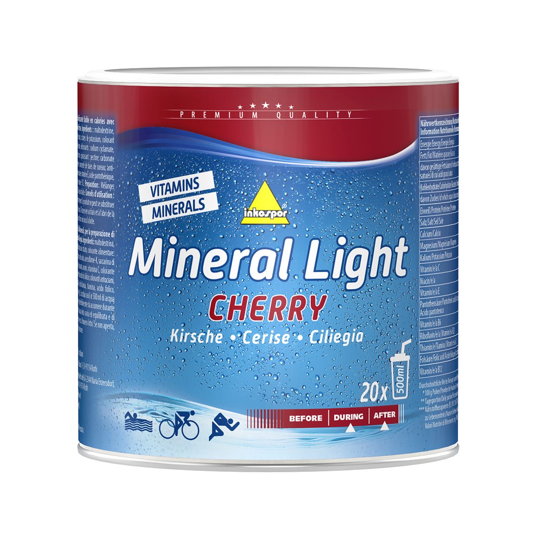 zz INKOSPOR MINERAL LIGHT 330g JAR CHERRY