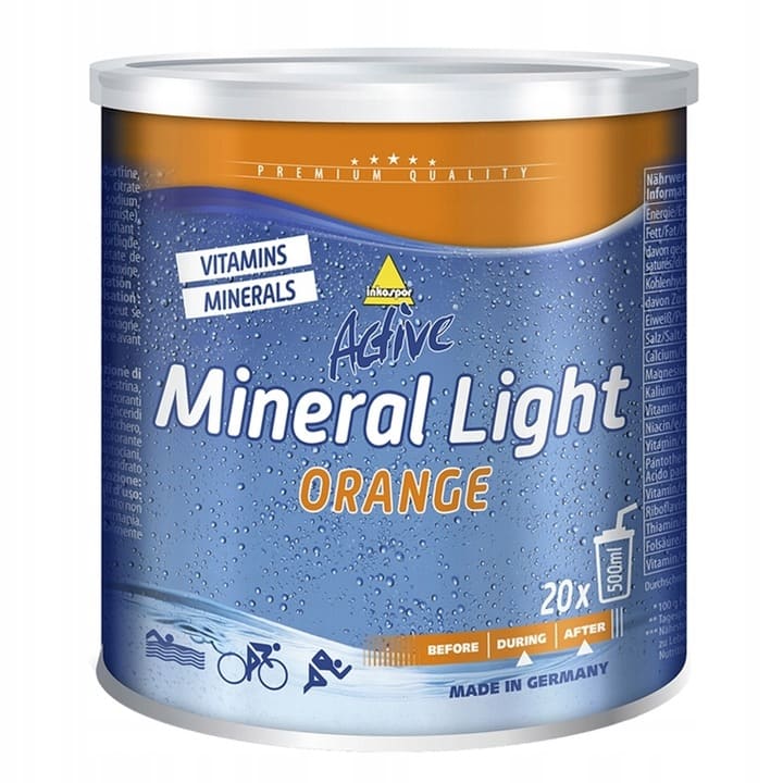 zz INKOSPOR MINERAL LIGHT 330g JAR ORANGE