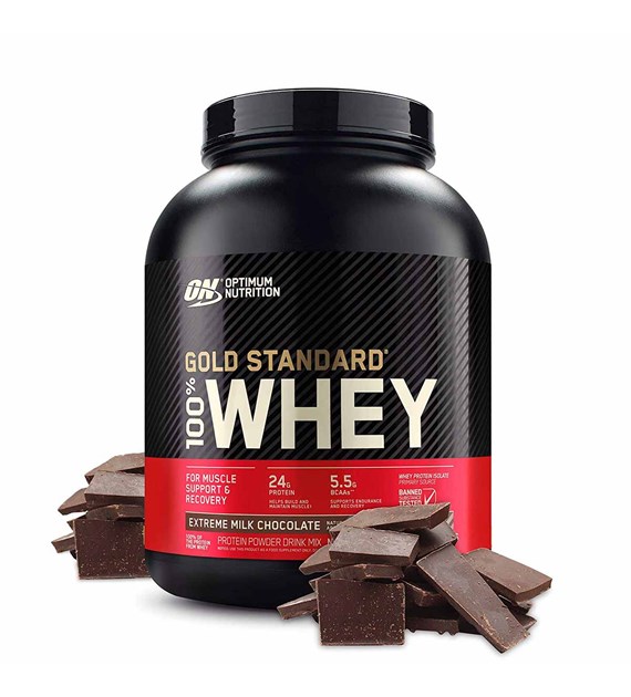 ON WHEY GOLD STANDARD 2270g JAR MILK CHOCOLATE