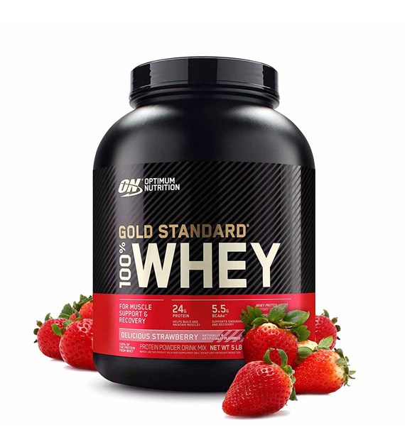 ON WHEY GOLD STANDARD 2280g JAR STRAWBERRY