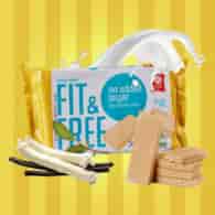 CUKRY NYSKIE FIT&FREE WAFLE 95g VANILLA