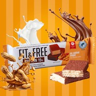 CUKRY NYSKIE FIT&FREE PROTEIN BAR 40g PEANUT BUTT