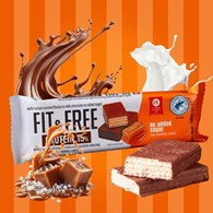 CUKRY NYSKIE FIT&FREE PROTEIN BAR 40g SAL.CAR