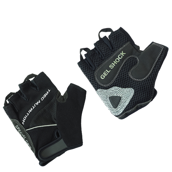 RĘKAWICZKI #02 / GLOVES GEL SHOCK BLACK M