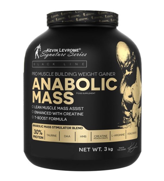 LEVRONE ANABOLIC MASS 3000g JAR VANILLA