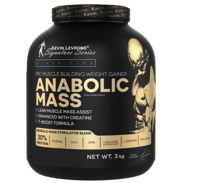 LEVRONE ANABOLIC MASS 3000g JAR STRAWBERRY