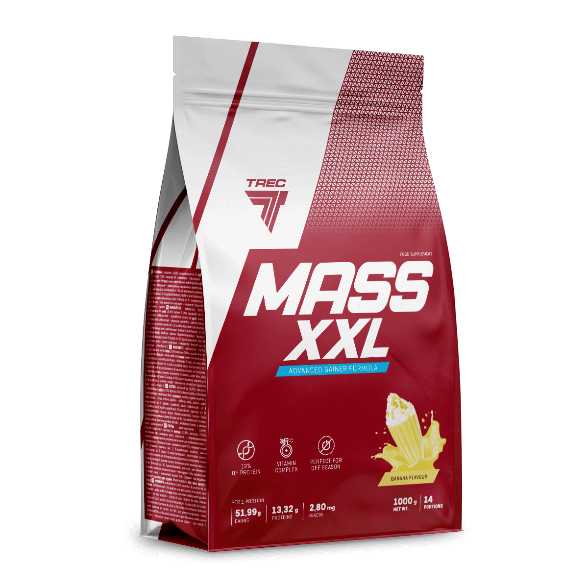 MASS XXL 1000g VANILLA